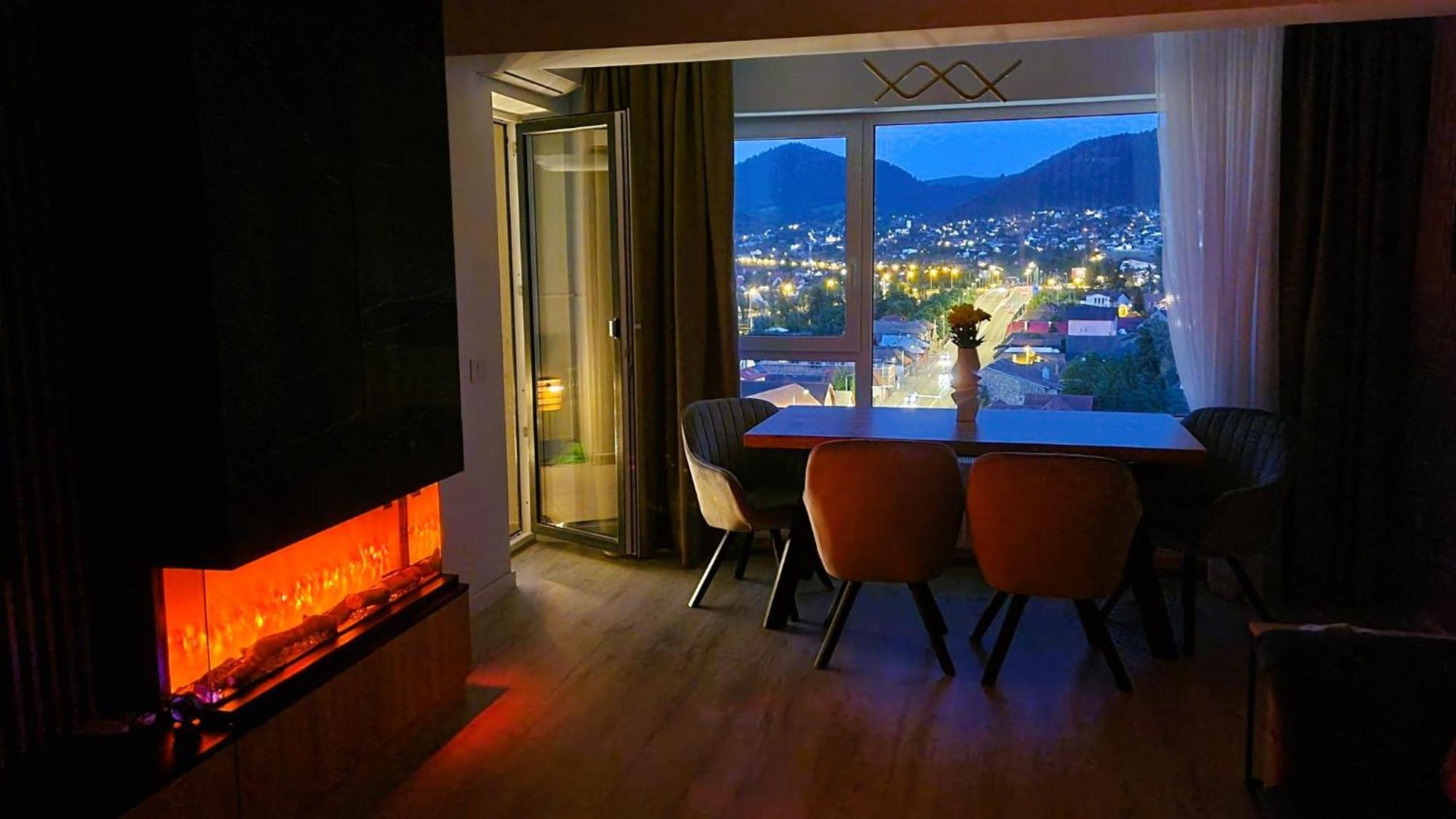 Mountain View Retreat Apartment - Braşov Dış mekan fotoğraf