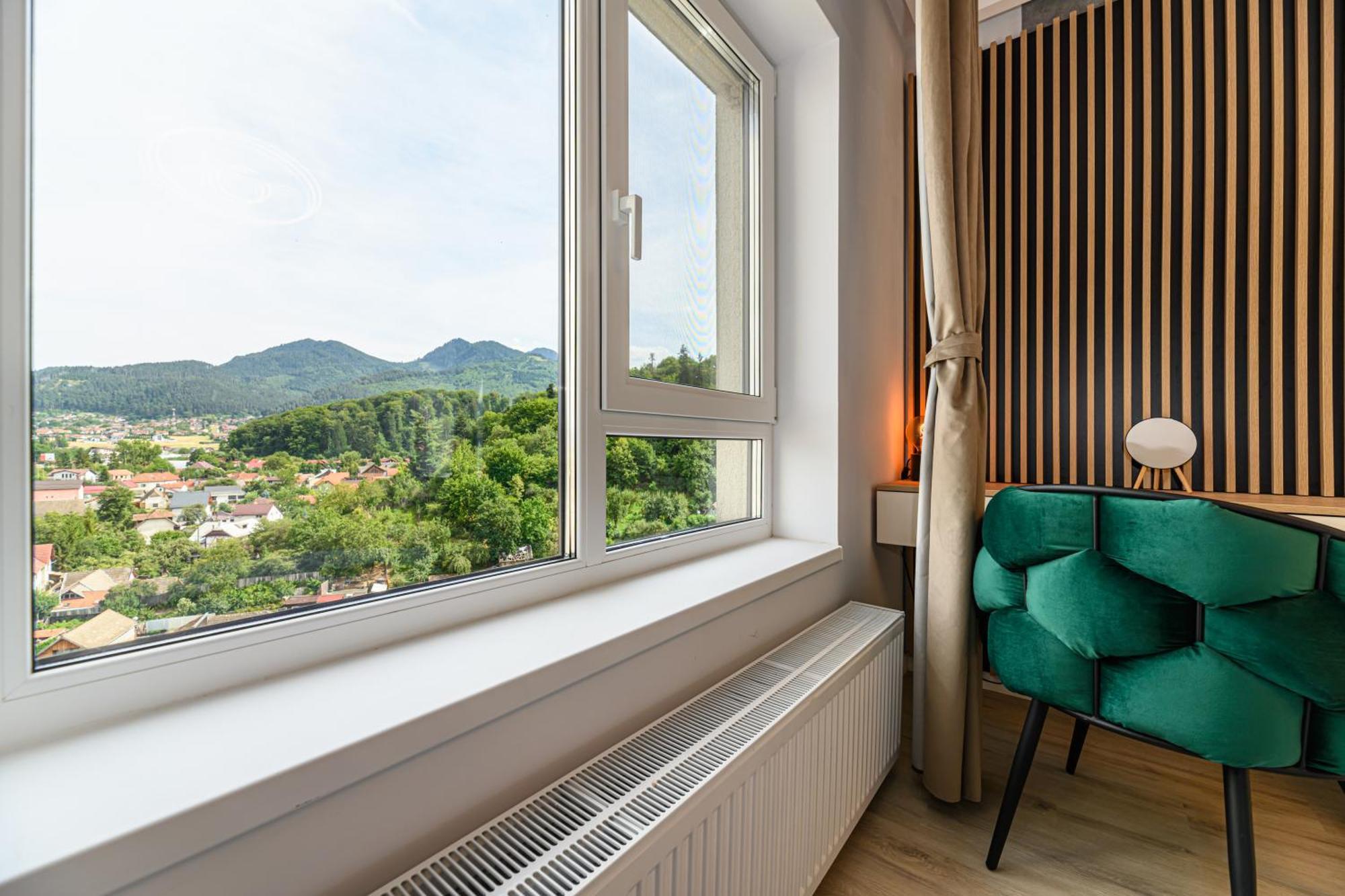 Mountain View Retreat Apartment - Braşov Dış mekan fotoğraf