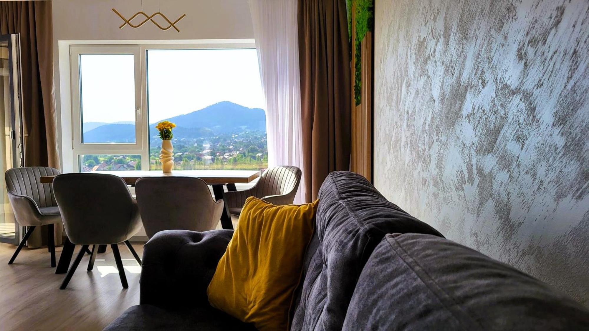 Mountain View Retreat Apartment - Braşov Dış mekan fotoğraf